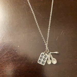 Cute baking necklace